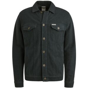Just Brands - CSW2508435 - Button jacket frontloop terry