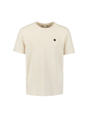 NO EXCESS - 29360791 - T-Shirt Crewneck Relief Jacquard