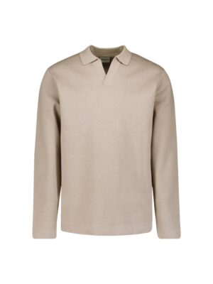 NO EXCESS - 29210819 - Pullover Open Polo Collar Relief
