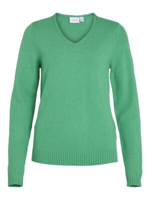Vila - 14042769 - VIRIL V-NECK L/S KNIT TOP - NOOS