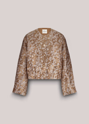 Summum - 1s1205-12293 - Jacket bomber Leaves jaquard