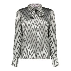 Geisha - 53593-32 - Blouse animal silver