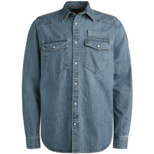 Just Brands - PSI2511248 - LONG SLEEVE SHIRT Indigo Denim