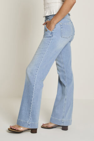 Para MI - SS261.266324-D129 - Eve (Button) - Para Mi Jeans - D129 - Used Sky - L32