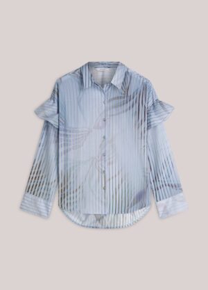 Summum - 2s3429-12367 - Blouse Flowers and stripes