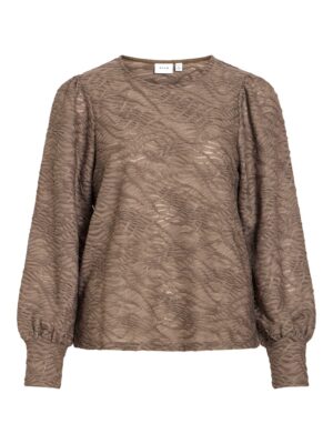 Vila - 14107438 W26-2 - VIFINA L/S O-NECK TOP - NOOS