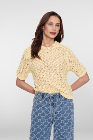 Geisha - 64092-70 - Pullover polo/buttons