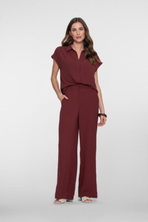 Geisha - 61111-21 - Pants crinckle