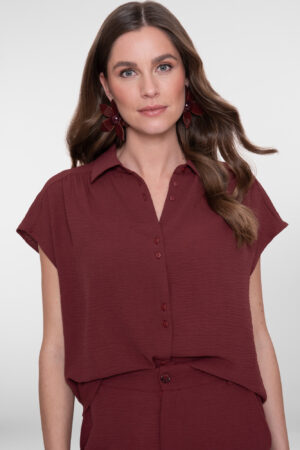 Geisha - 63140-21 - Blouse crinckle