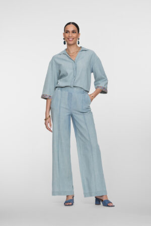 Geisha - 61184-70 - Pants chambray