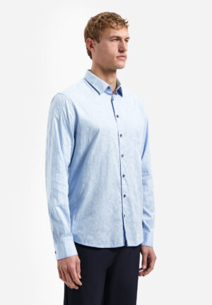 NO EXCESS - 31430147 - Shirt Allover Jacquard