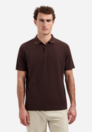 NO EXCESS - 32370411 - Polo Short Sleeve Structure