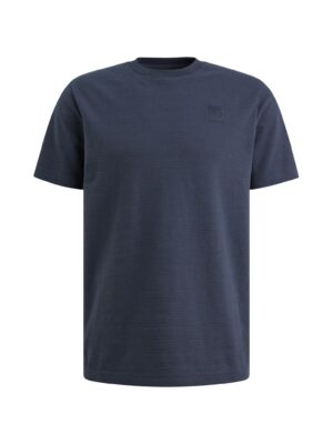 Just Brands - PTSS2602563 - Short sleeve r-neck jacquard strip