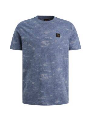 Just Brands - PTSS2603574 - Short sleeve r-neck aop cotton slu