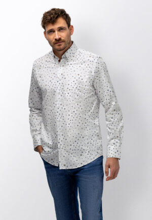 State of Art - 21416246 - Shirt LS Print Satin