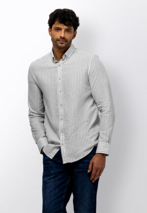 State of Art - 21216158 - Shirt LS Striped Y/D