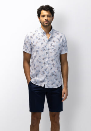 State of Art - 26416910 - Shirt SS Print Linen