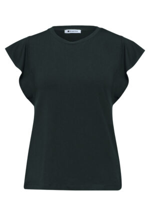 Street One - A325266 - jersey top w.volant