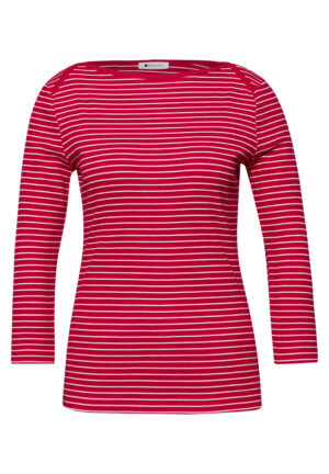 Street One - A324780 - u-boat yds rib shirt w.crossin