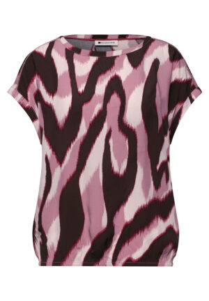 Street One - A346552 - Roundneck shirtblouse w tape d