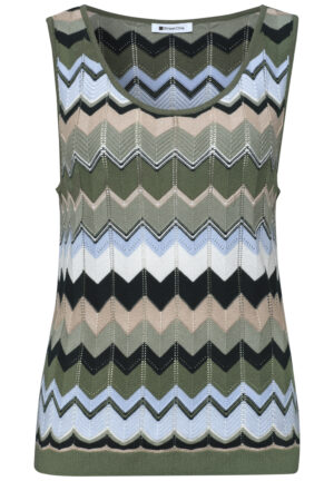 Street One - A303871 - multicolor zig-zag top