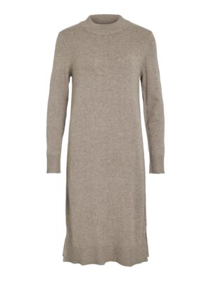 Vila - 14061427 - VIRIL CREW NECK L/S MIDI DRESS