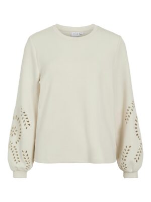 Vila - 14114310 - VISANDY L/S DETAIL SWEAT TOP - NOOS
