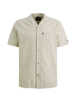 Just Brands - VSIS2603238 - Short Sleeve Shirt Leaf Jacquard