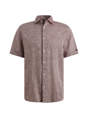 Just Brands - VSIS2604263 - Short Sleeve Shirt Linen Cotton bl